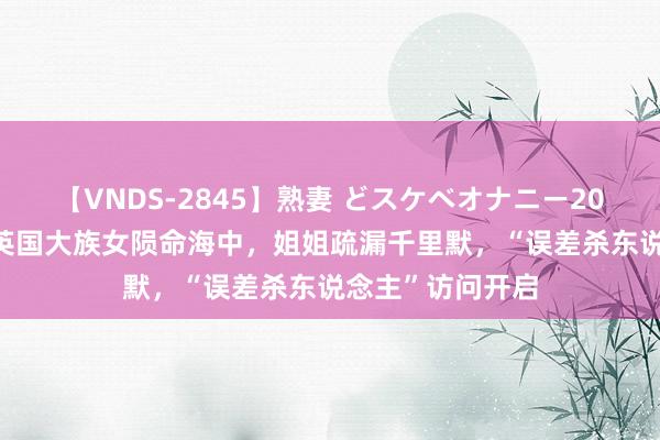 【VNDS-2845】熟妻 どスケベオナニー20連発！！ 18岁英国大族女陨命海中，姐姐疏漏千里默，“误差杀东说念主”访问开启